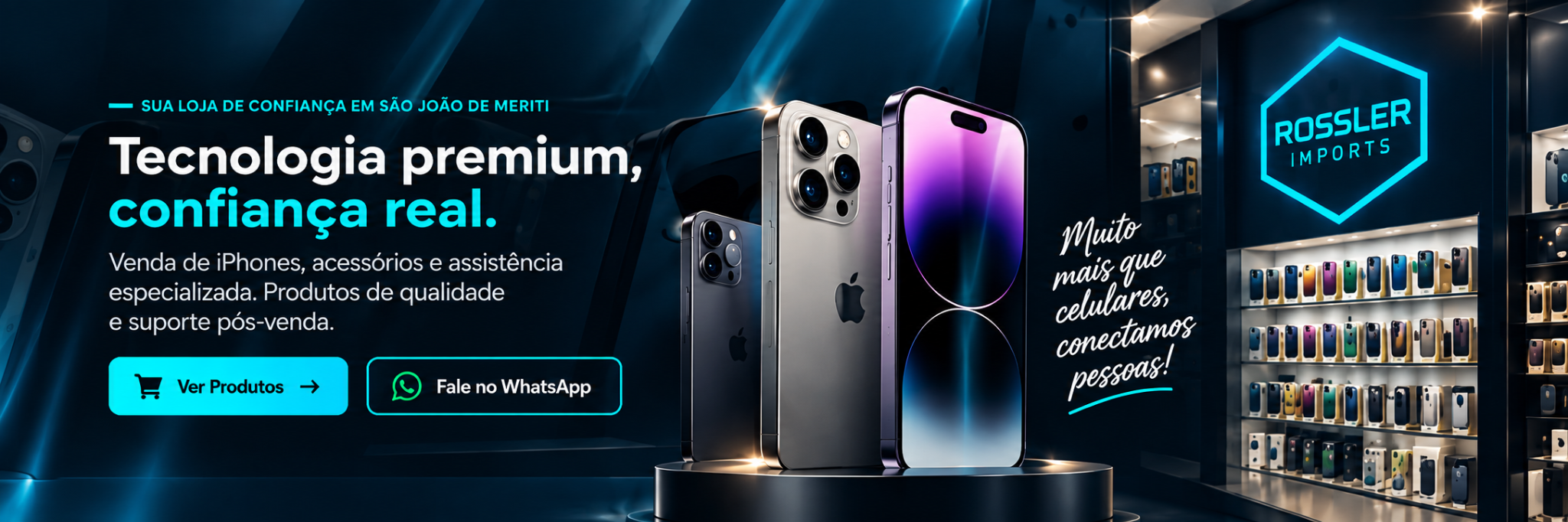 Tecnologia premium e confiança real na Rossler Imports